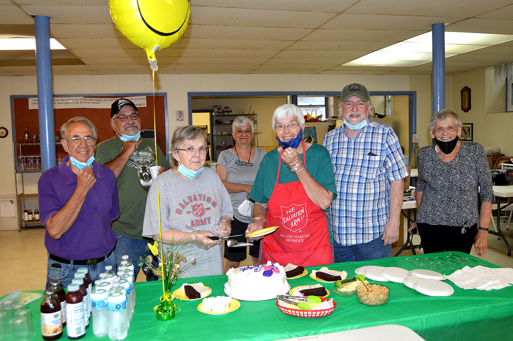 Salvation Army Major Stedman honored with retirement party